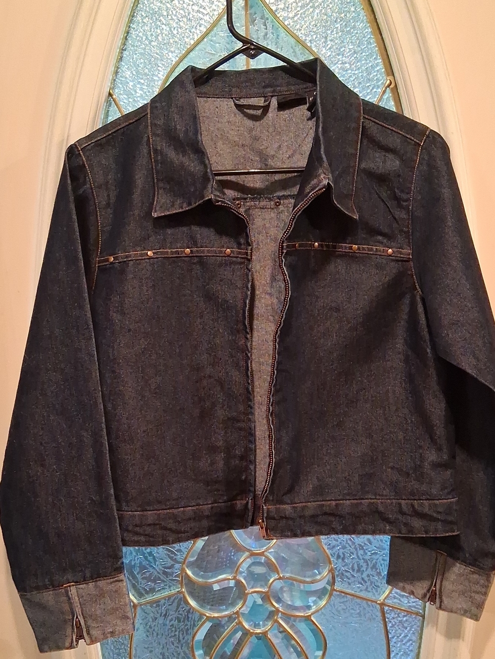 Classic Dark Denim Jacket - Women's NWOT